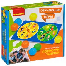 Настольная игра Попробуй удержи Обучающие игры Bondibon